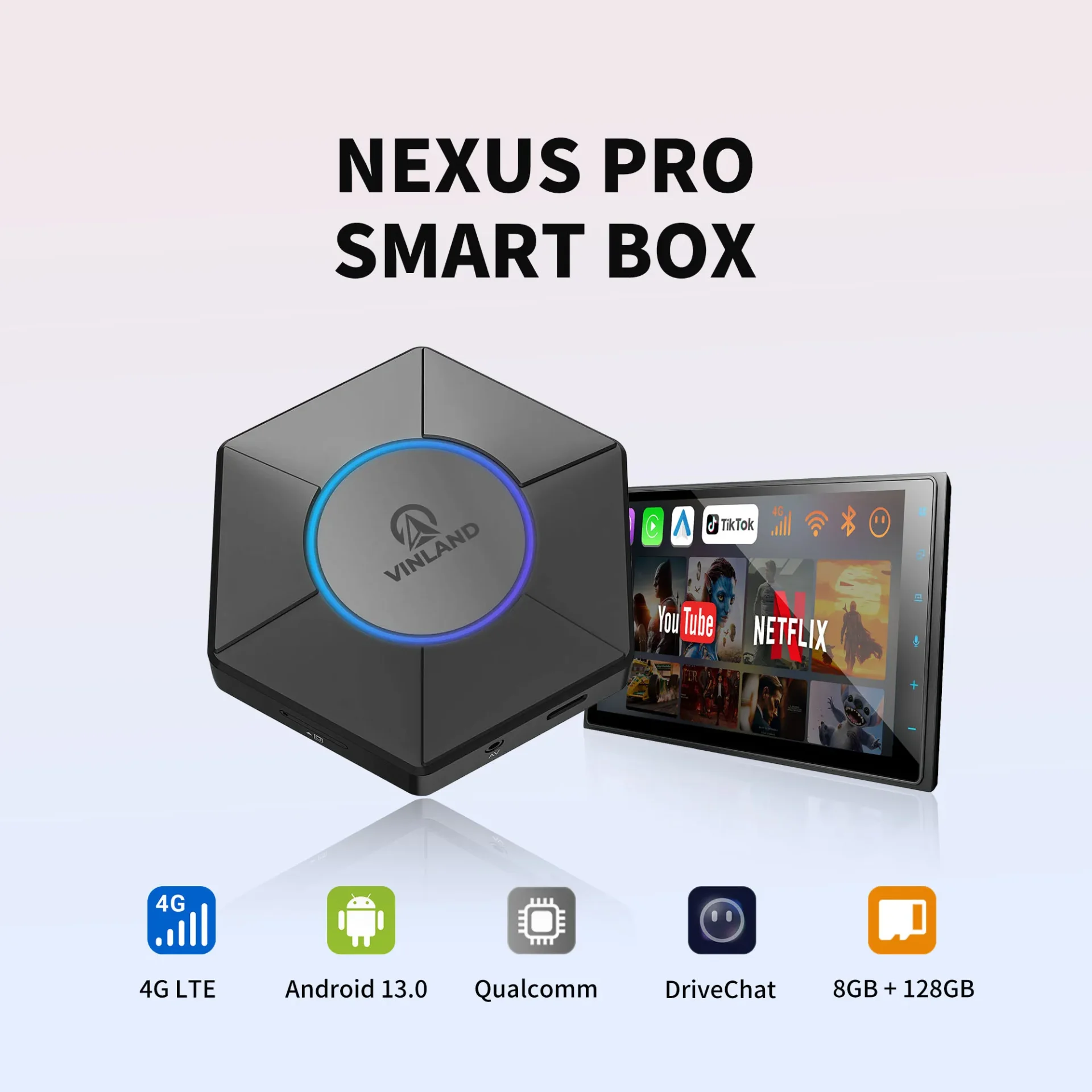 NXPRBK-J　NEXUS PRO Smart Box ワイヤレス CarPlay/Android Auto