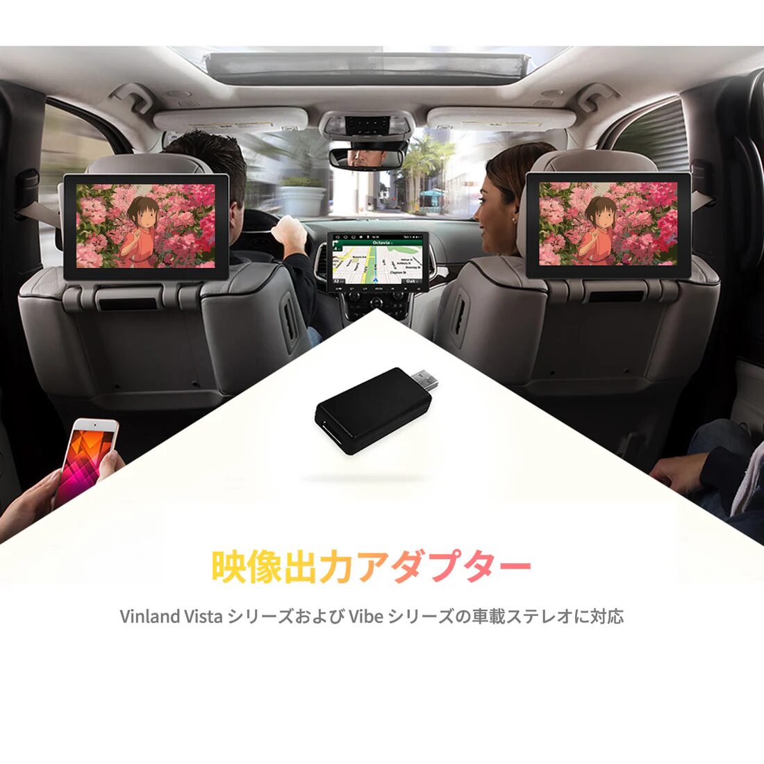 VIN-AHV68 USB to HDMI 映像出力アダプター - 画像 (2)